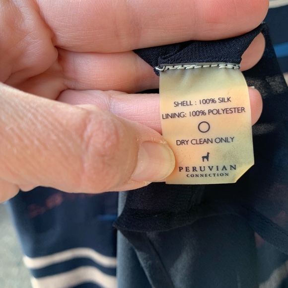 Peruvian Connection dress silk size 18 - Picture 6 of 16